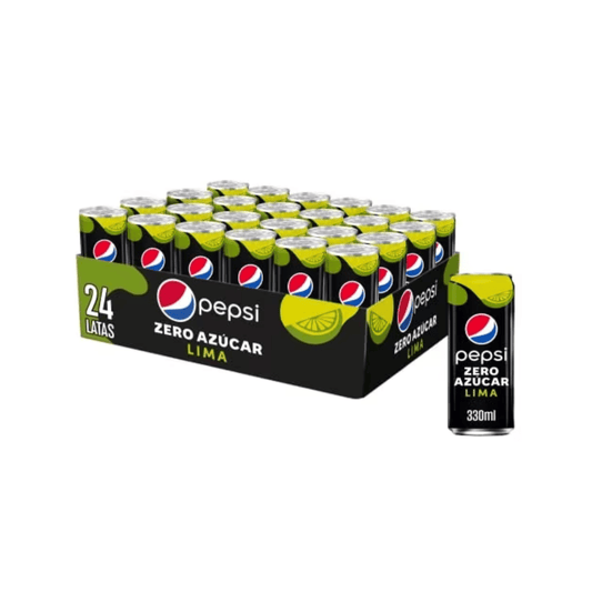 PACK 24 PEPSI MAX A LA LIMA 33CL