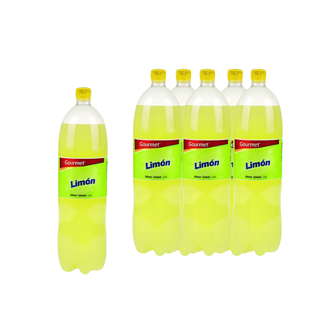 PACK DE  6 GOURMET LIMON 2L